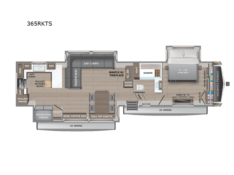 2026 JAYCO NORTHPOINT 365RKTS - Image 1
