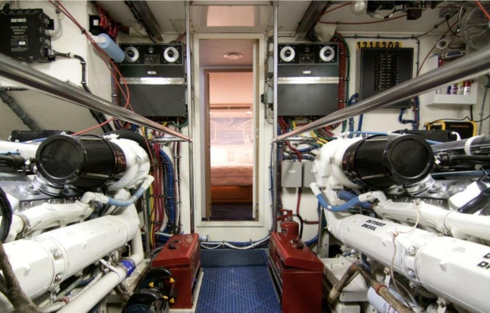 1994 Hatteras 70 Cockpit Motor Yacht - Image 67