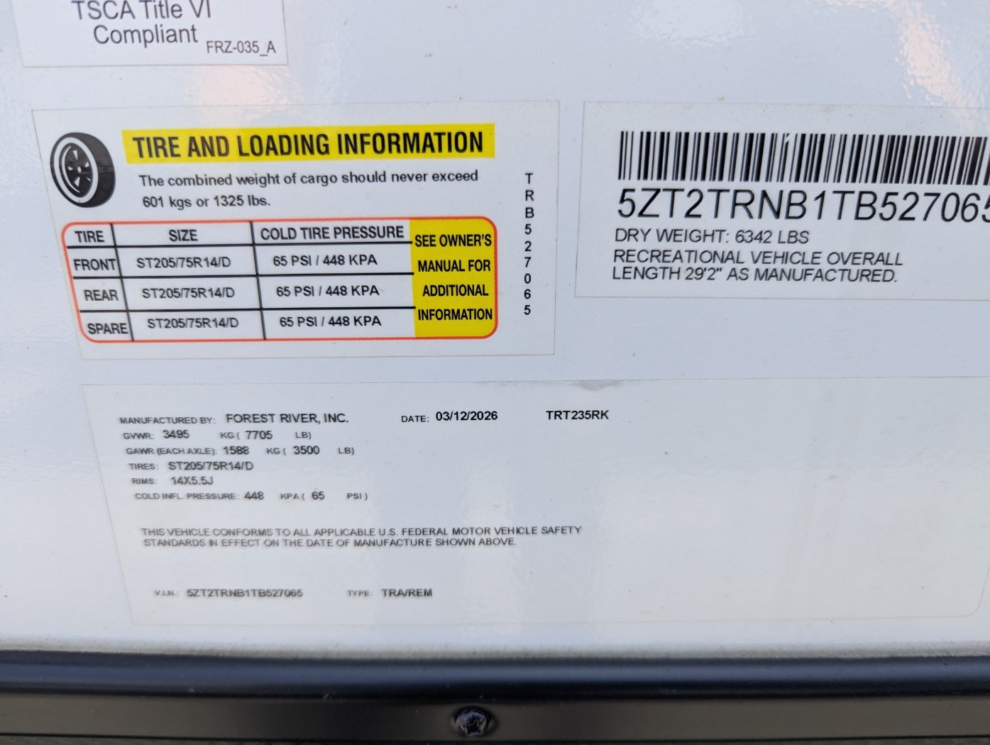 2026 Prime Time Tracer 235RK - Image 6