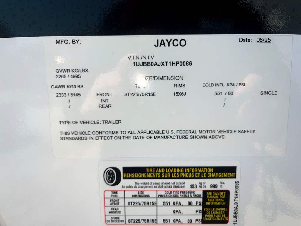 2026 JAYCO JAY FEATHER AIR 18FBS - Image 24