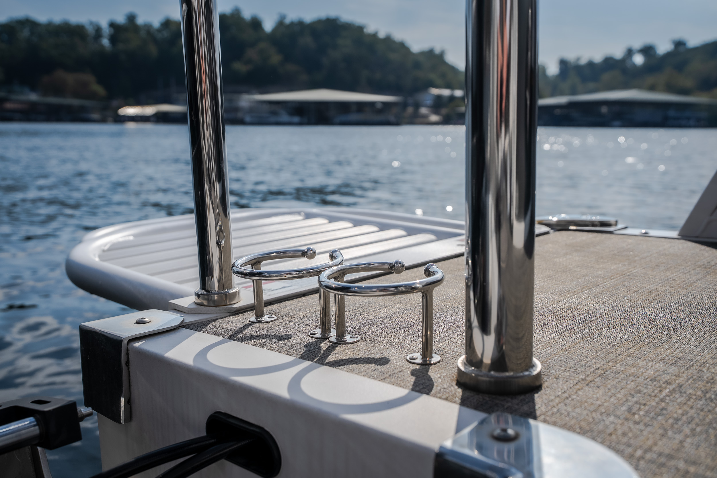 2025 JC Tritoon NepToon 25TT Sport DSL, Bow Chaise Arms - Image 28