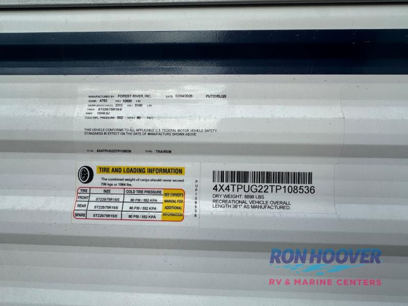 2026 PALOMINO 31RLQS - Image 7