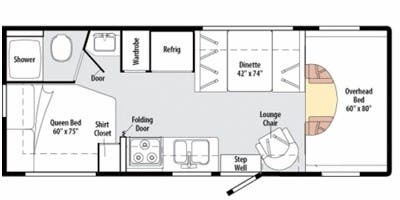 2010 Winnebago Access 24V - Floorplan 1