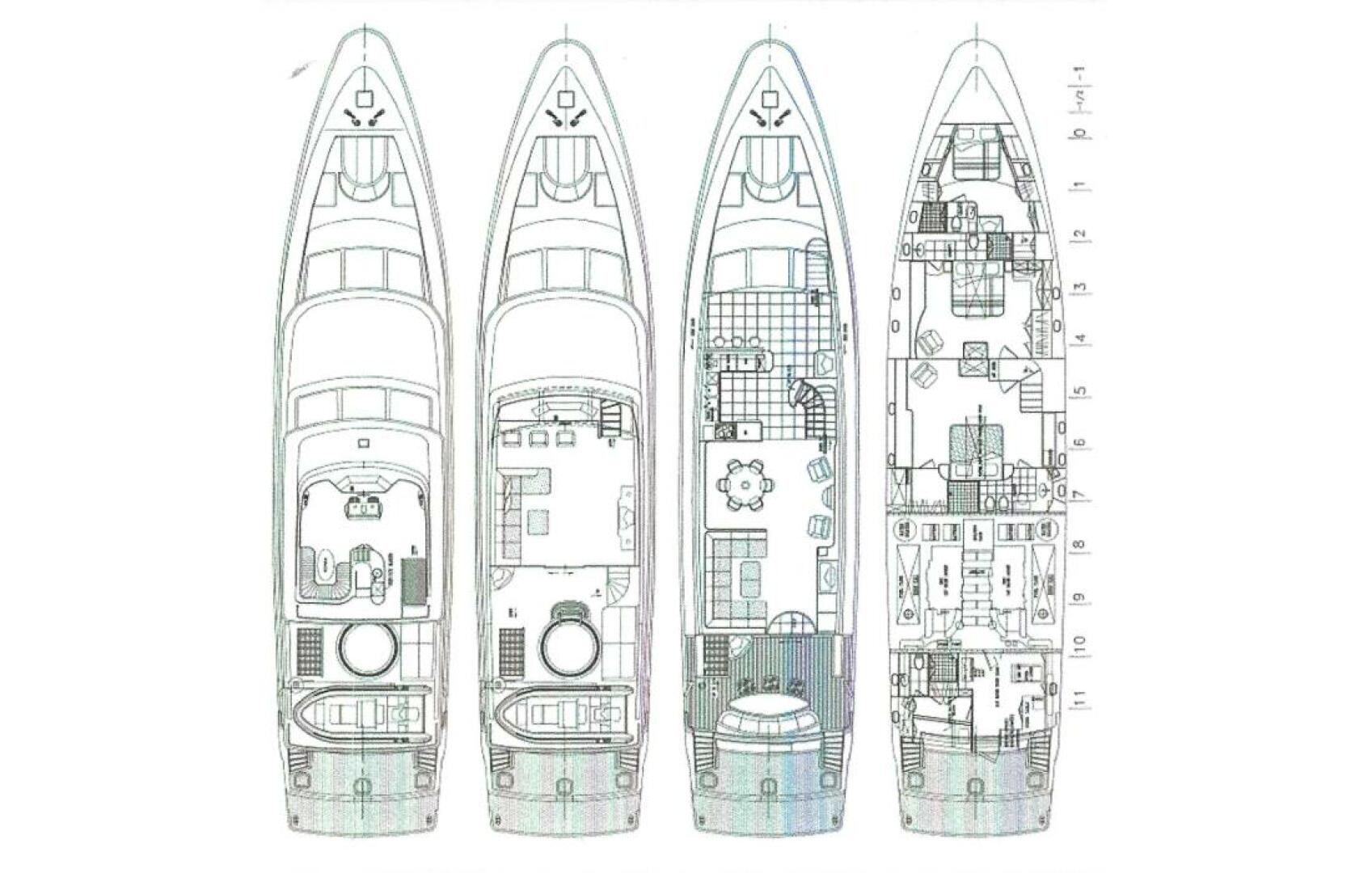 2002 President 100 Motor Yacht - Image 36