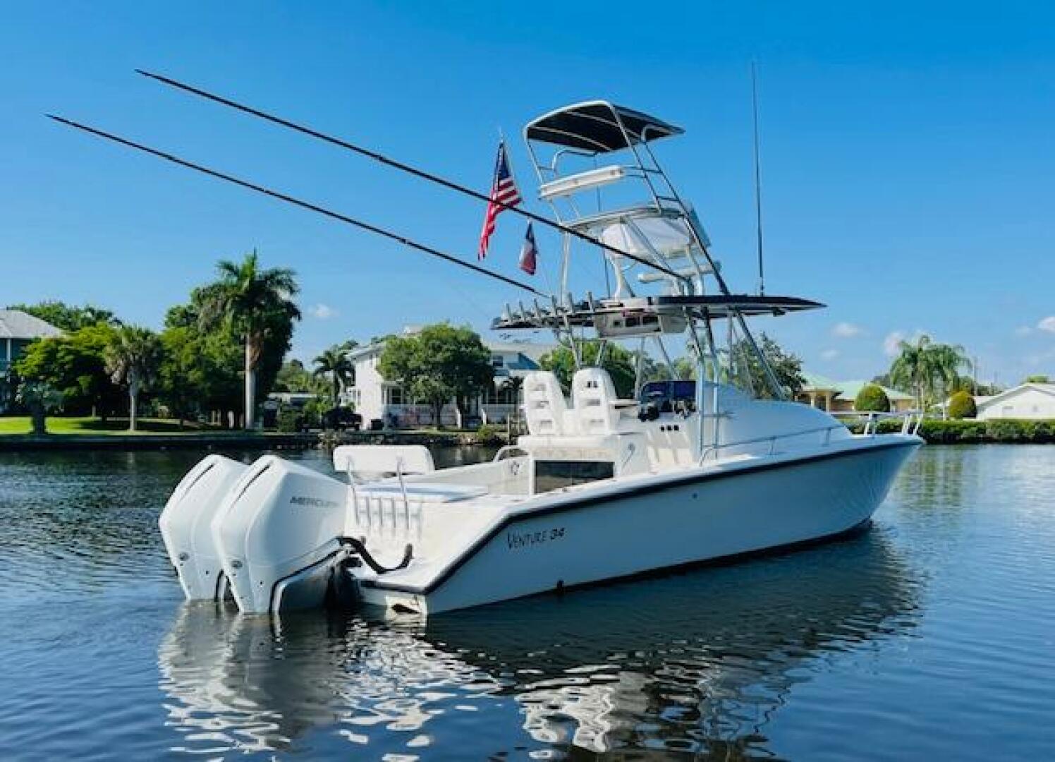 1999 Venture 34 Walkaround with Tower - Image 8