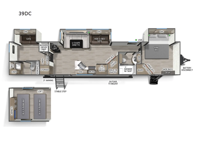 2026 CHEROKEE TIMBERWOLF 39DCBL - Image 39