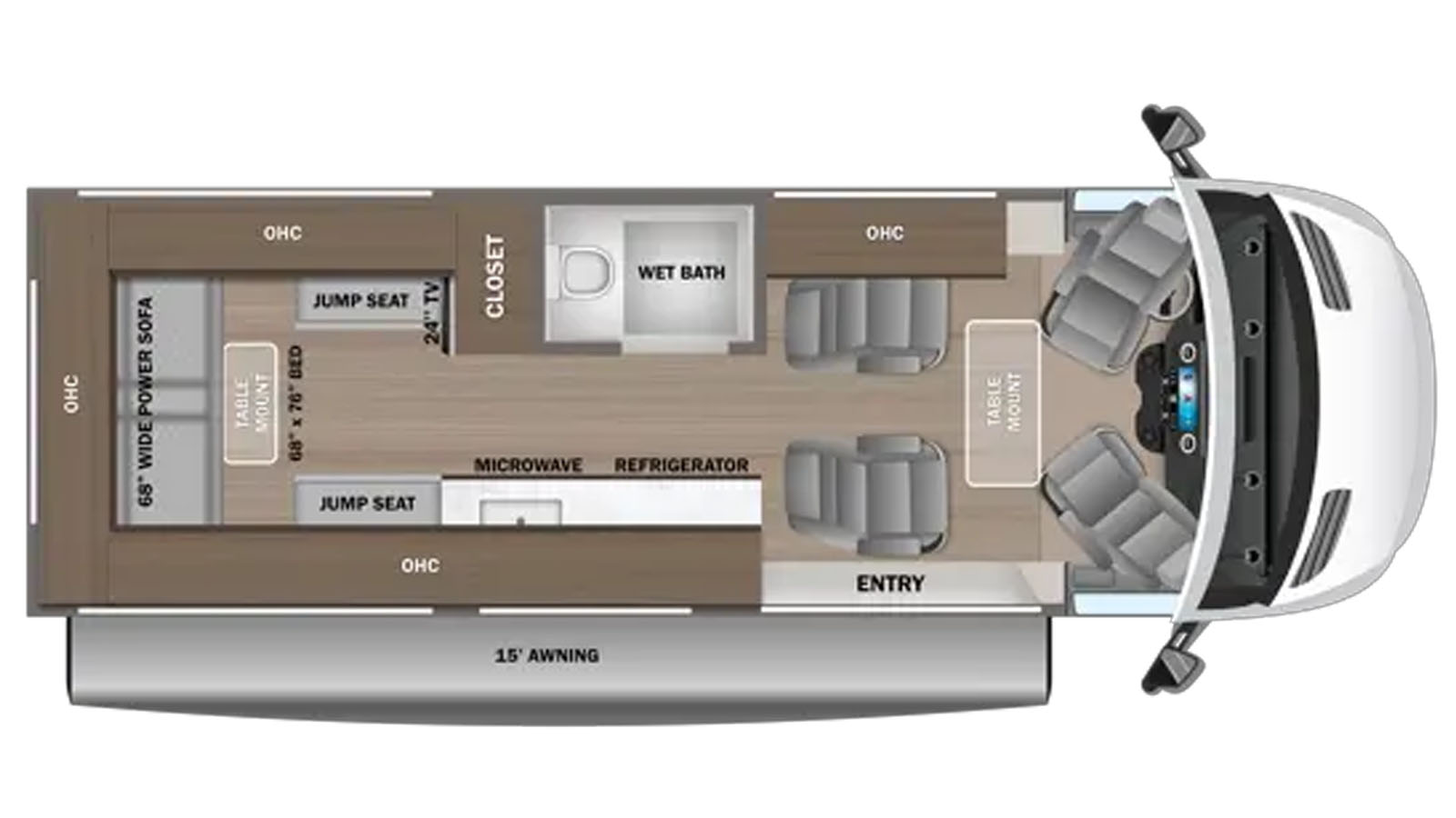 Entegra Coach Insignia floorplan