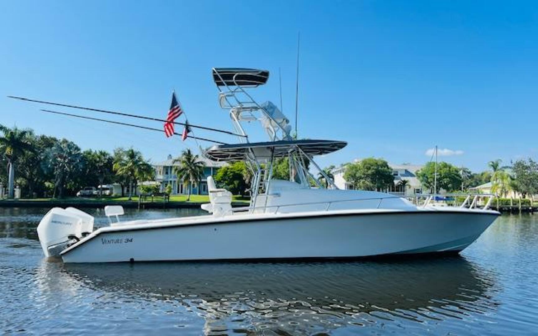 1999 Venture 34 Walkaround with Tower - Image 12