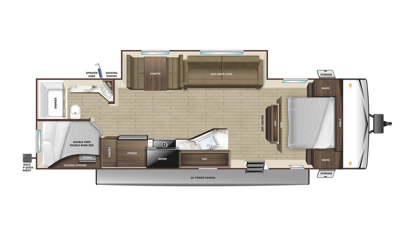 2026 Highland Ridge Open Range Conventional 26BHSW - Image 2