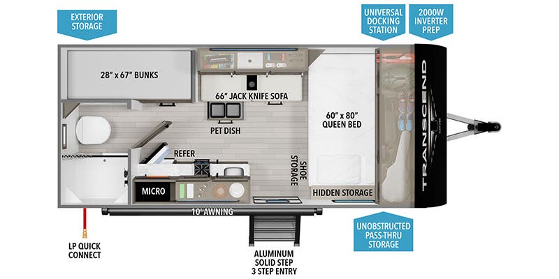 2025 Grand Design Transcend ONE 151BH - Image 2