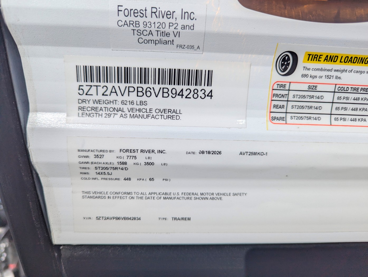 2027 Forest River Avenger 25MKO - Image 9