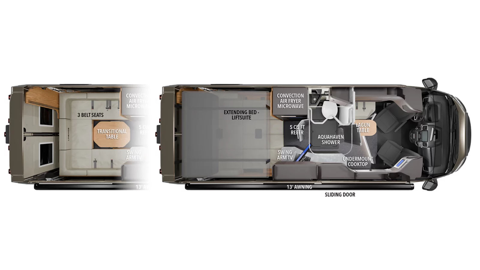 Grand Design Lineage Series VP2 floorplan