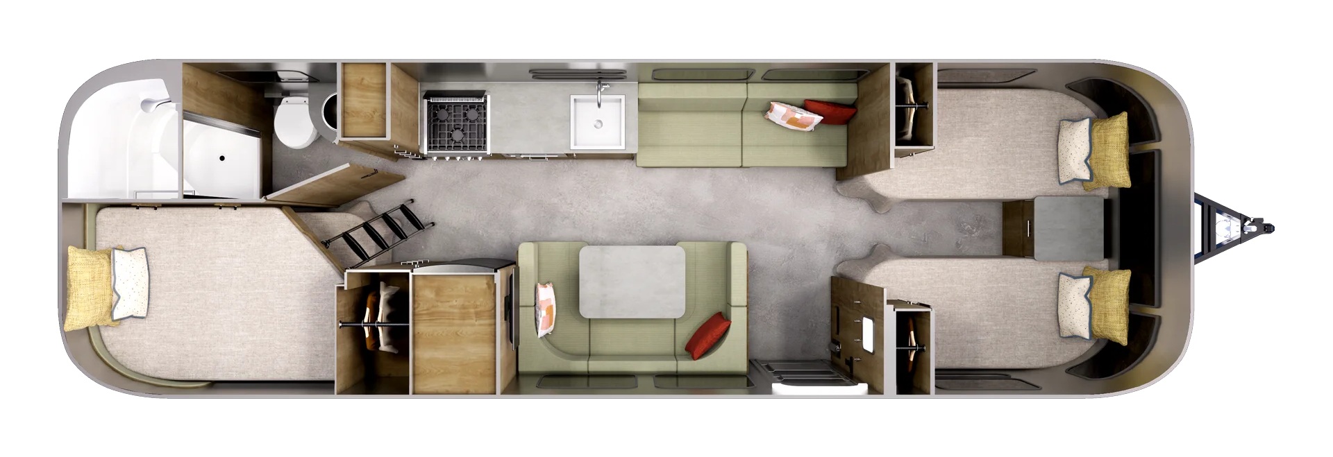 2027 Airstream Flying Cloud 30FB Bunk - Image 2