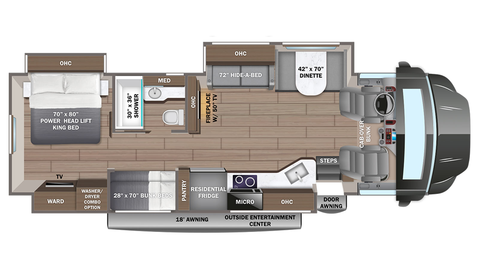 2026 Jayco Seneca 37L - Floorplan 1
