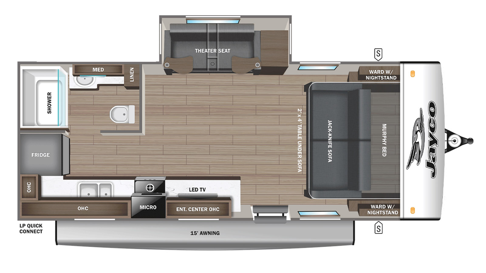 2026 Jayco Jay Feather 19MRK - Image 2