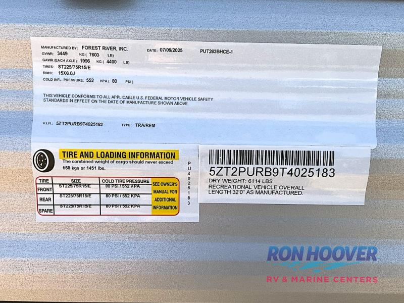 2026 PALOMINO PUMA 263BHCE - Image 39