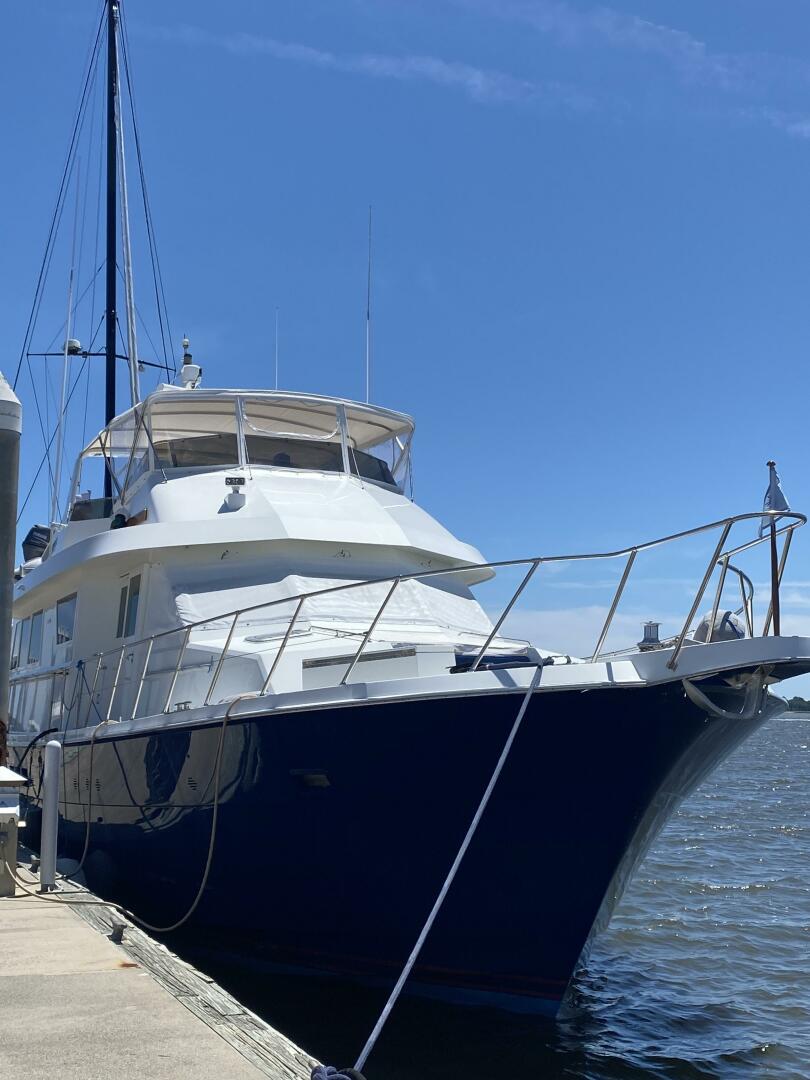 1994 Hatteras 70 Cockpit Motor Yacht - Image 2