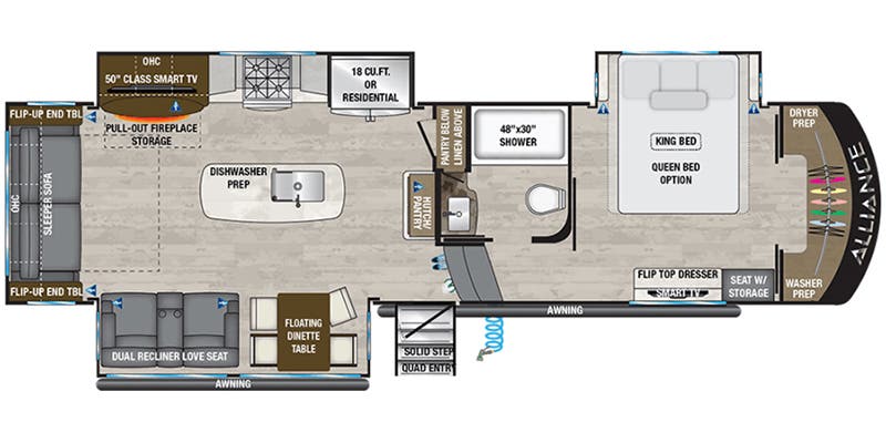 2022 Alliance RV Paradigm 310RL - Image 2