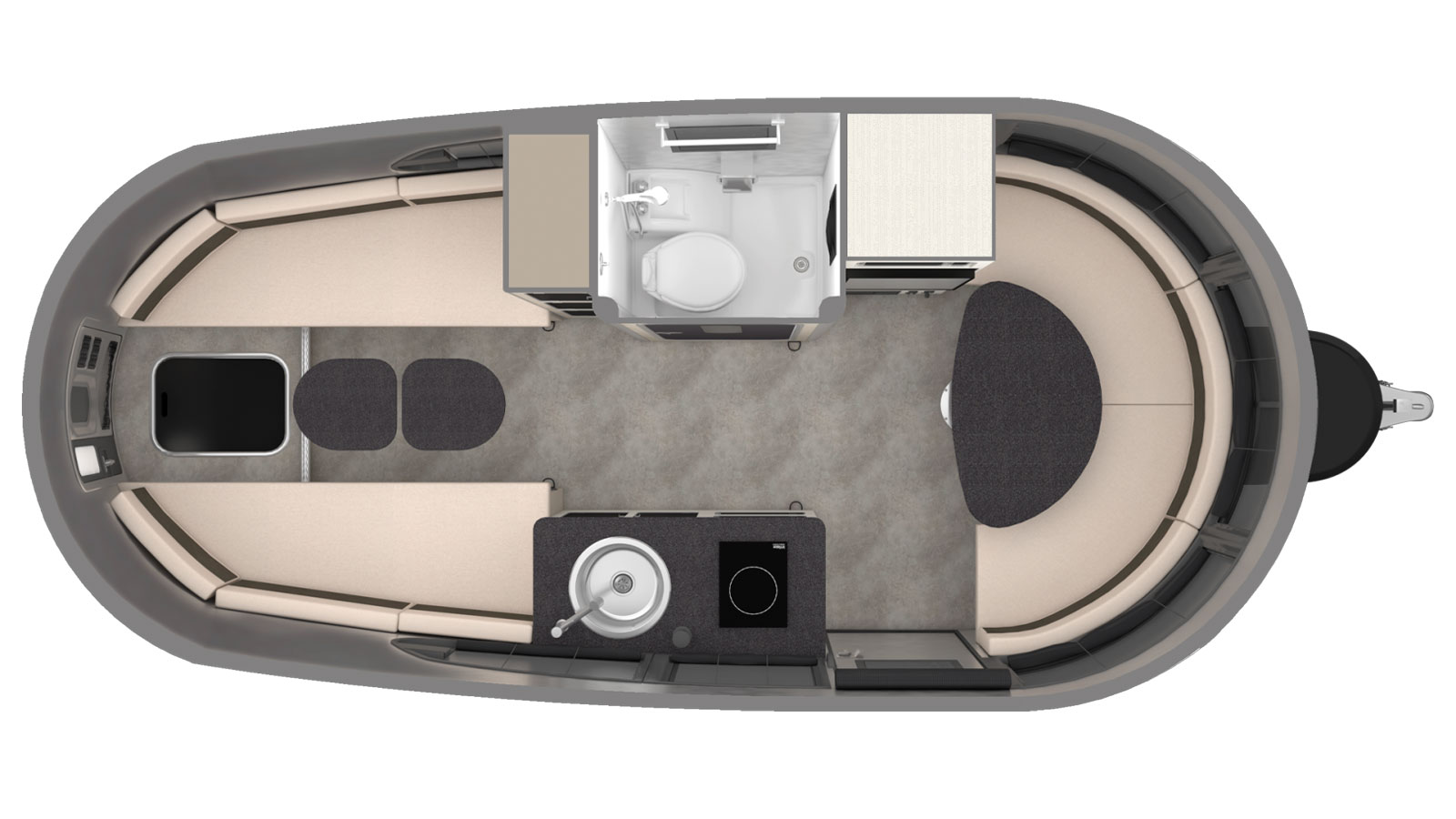 2027 AIRSTREAM 20XE BASECAMP - Floorplan 1