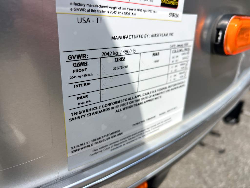 2026 AIRSTREAM WORLD TRAVELERUSA 22RB - Image 25
