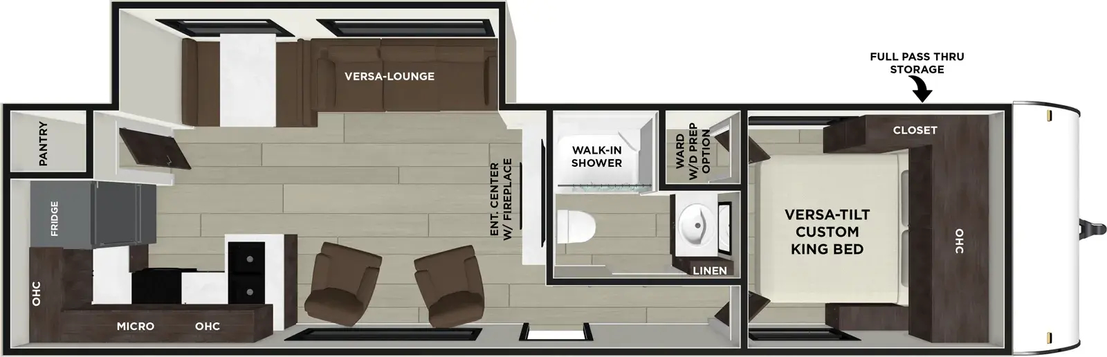 2026 Forest River Salem 27RK floorplan