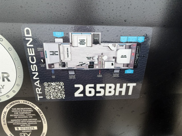 2027 Grand Design Transcend 265BHT - Image 8