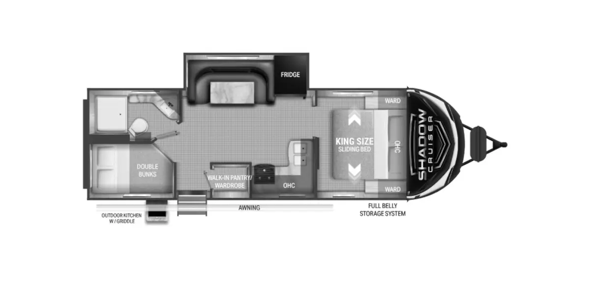 2022 Cruiser RV Shadow Cruiser SC258BHS - Image 25