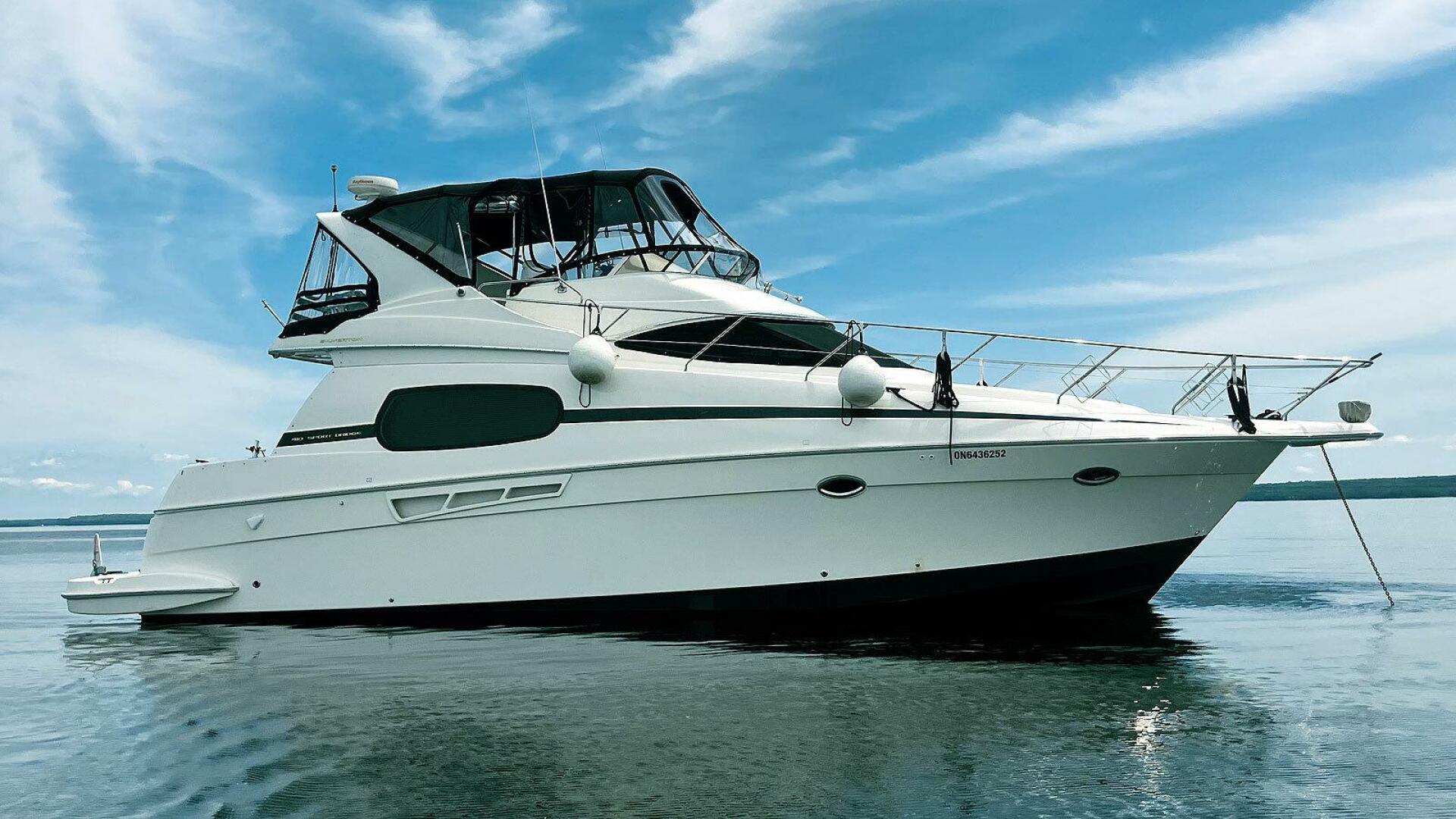 2001 Silverton 410 Sport Bridge - Image 1