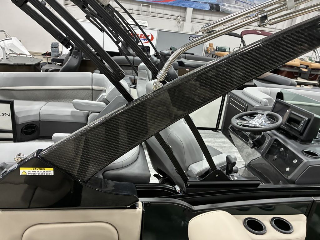 2026 Bennington 24MCSB Carbon Fiber Arch Tritoon Pontoon - Image 40