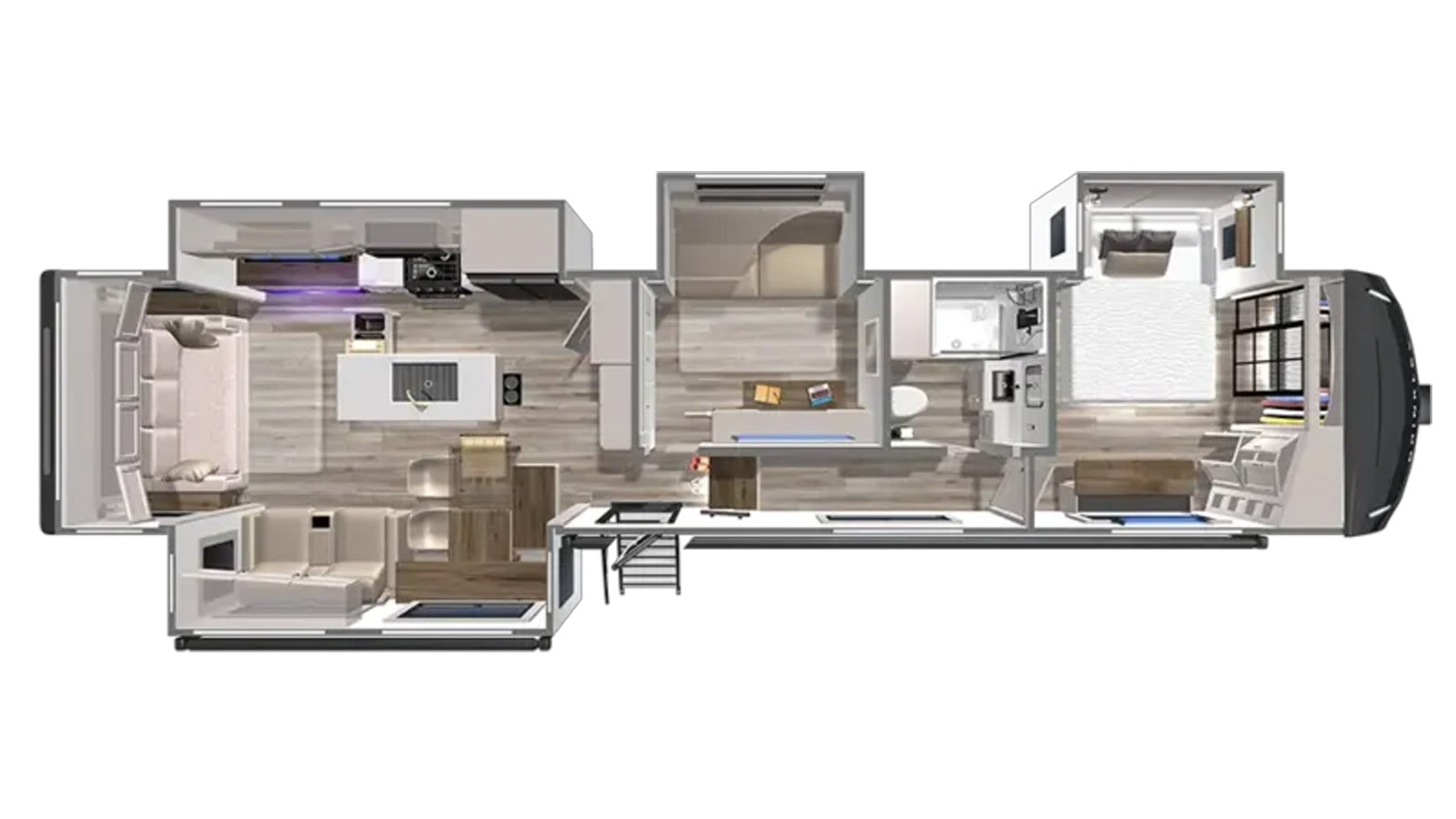 2027 Brinkley RV Model Z 3610 - Floorplan 1