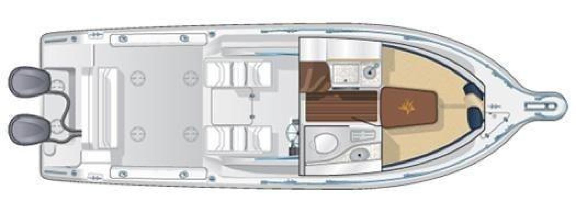 2003 Pursuit 2870 Walkaround - Image 21