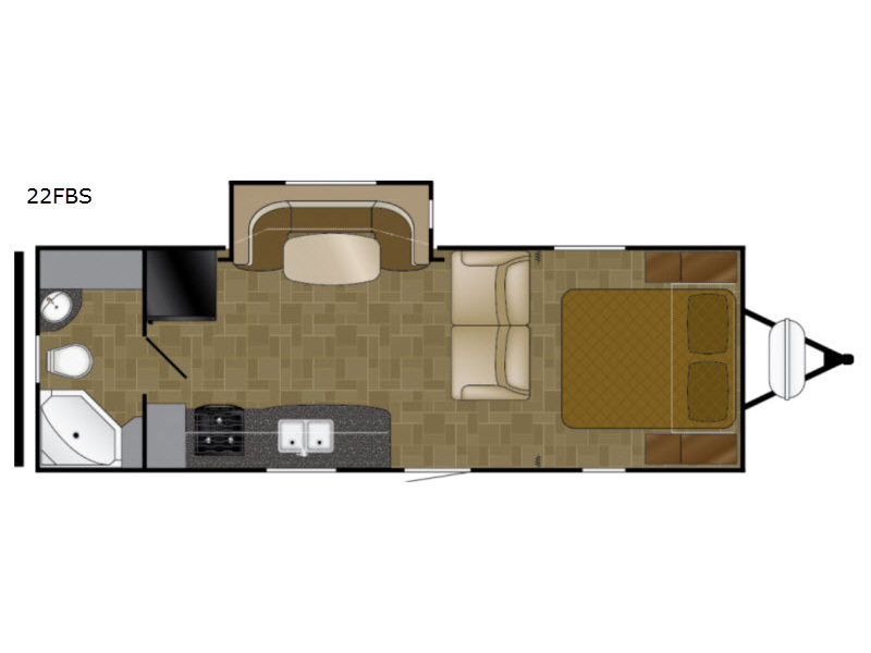 2018 HEARTLAND RV NORTH TRAIL 22FBS - Image 26