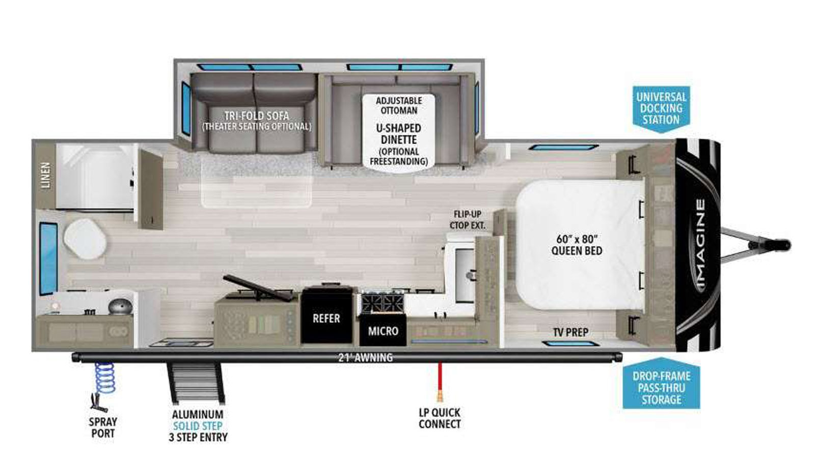 2026 Grand Design Imagine 2600RB - Image 2