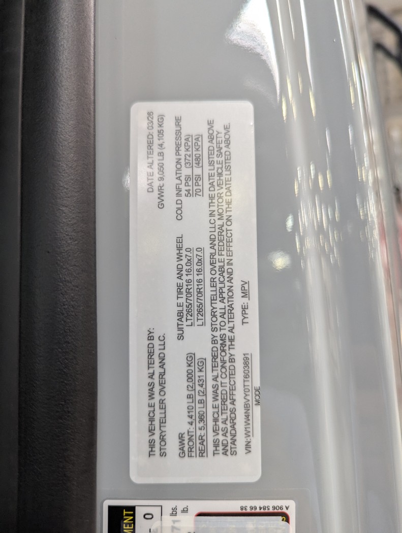 2026 Storyteller Overland Classic Mode OG - Image 21
