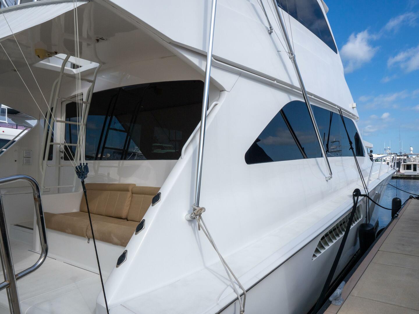 2005 Viking 74 Enclosed Bridge - Image 5