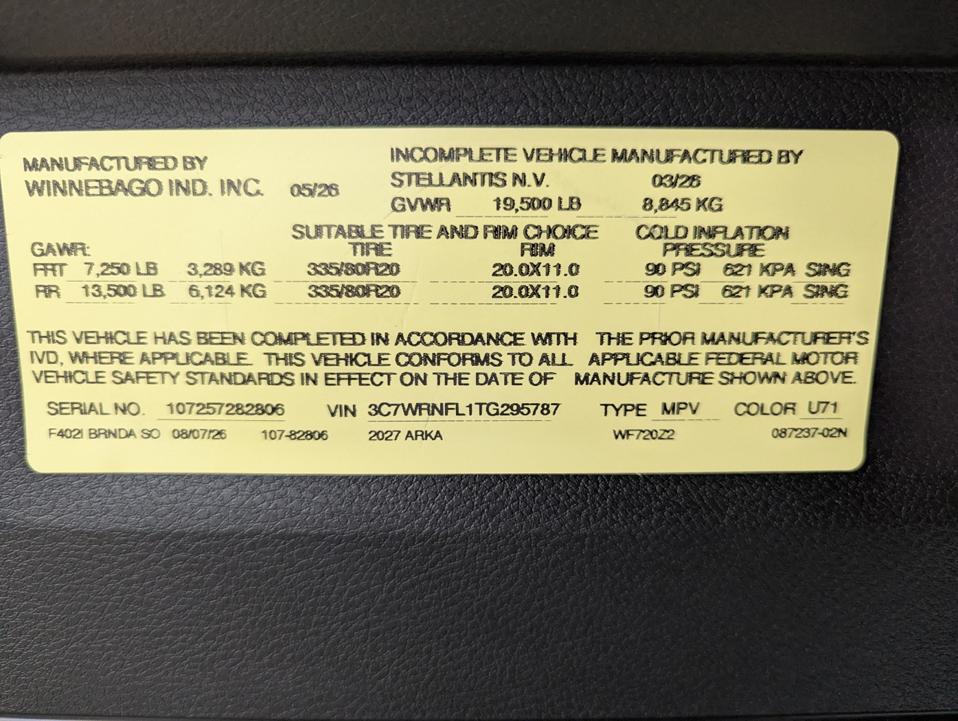 2027 Winnebago ARKA 20Z - Image 27