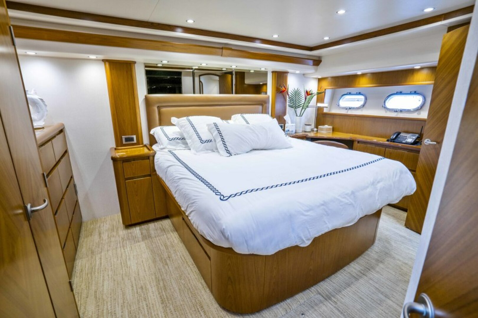 2011 Viking 70 Enclosed Bridge - Image 25