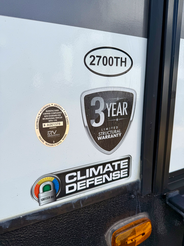 2022 CRUISER RV MPG ULTRA LITE TOY HAULER 2700 - Image 16