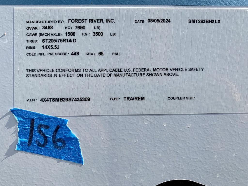 2025 FOREST RIVER 263BHXLX - Image 53
