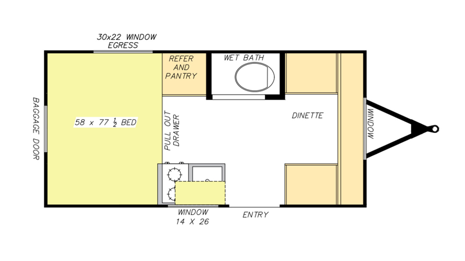 2026 Modern Buggy Big Buggy 14 - Floorplan 1