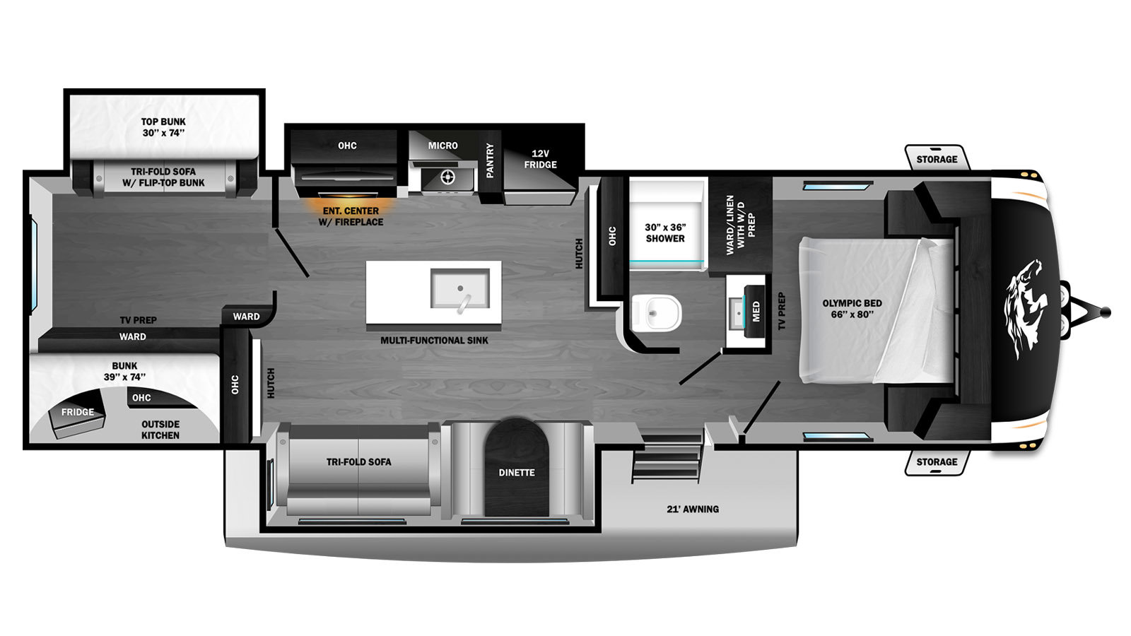 2026 Highland Ridge Roamer Light Duty 31TBTS - Image 2