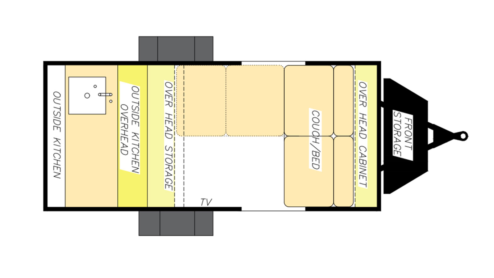 2026 Modern Buggy Little Buggy 12LRK - Floorplan 1
