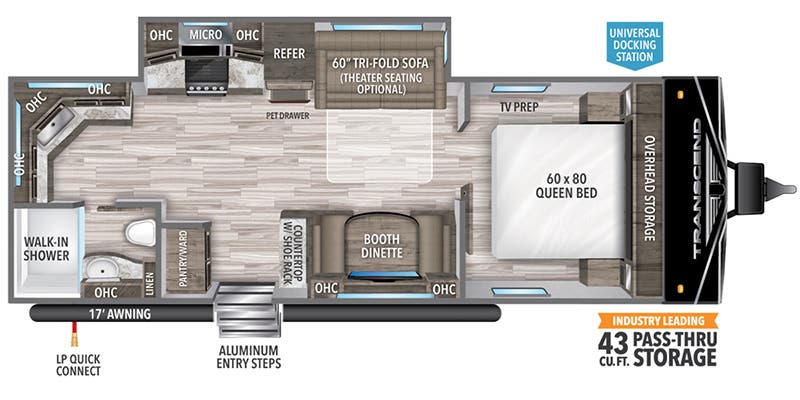 2022 Grand Design Transcend XPLOR 240ML - Image 28