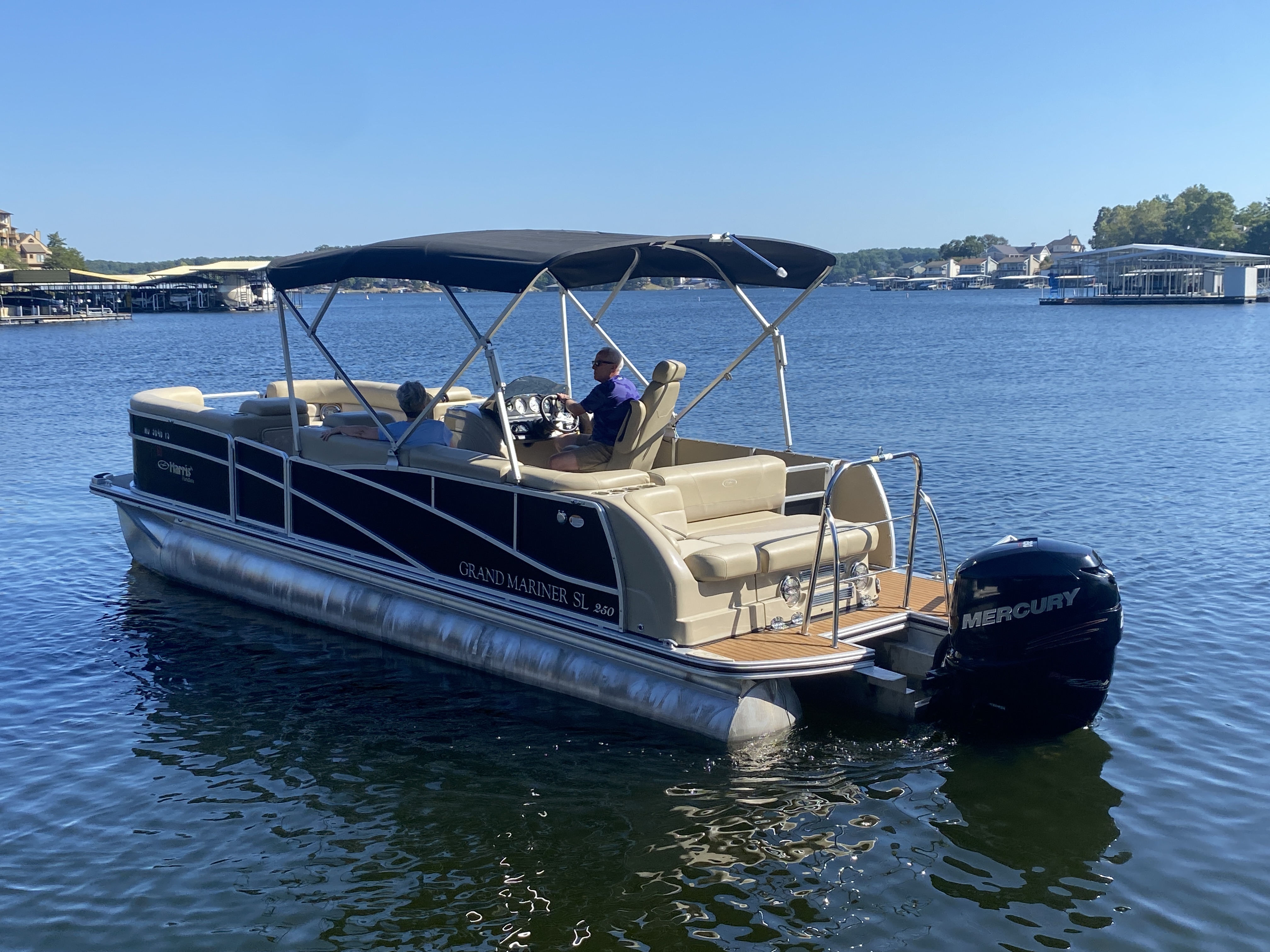 2012 Harris FloteBote Grand Mariner SL 250 - Image 4