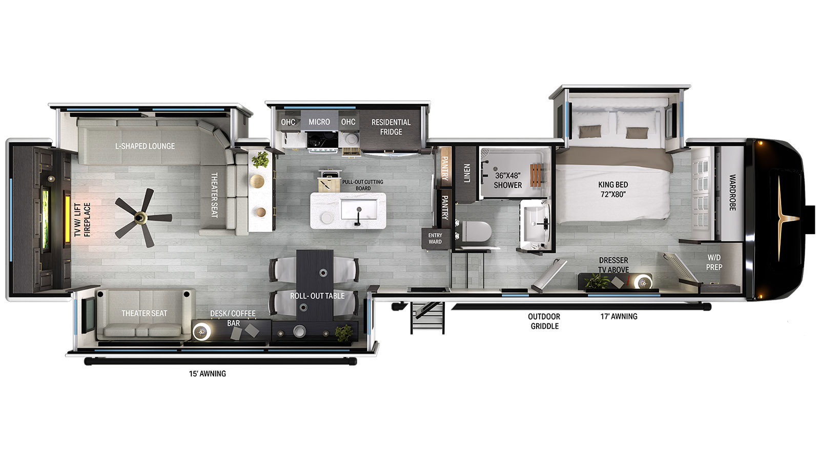 2026 Heartland Bighorn Fifth Wheel 38RE - Image 2