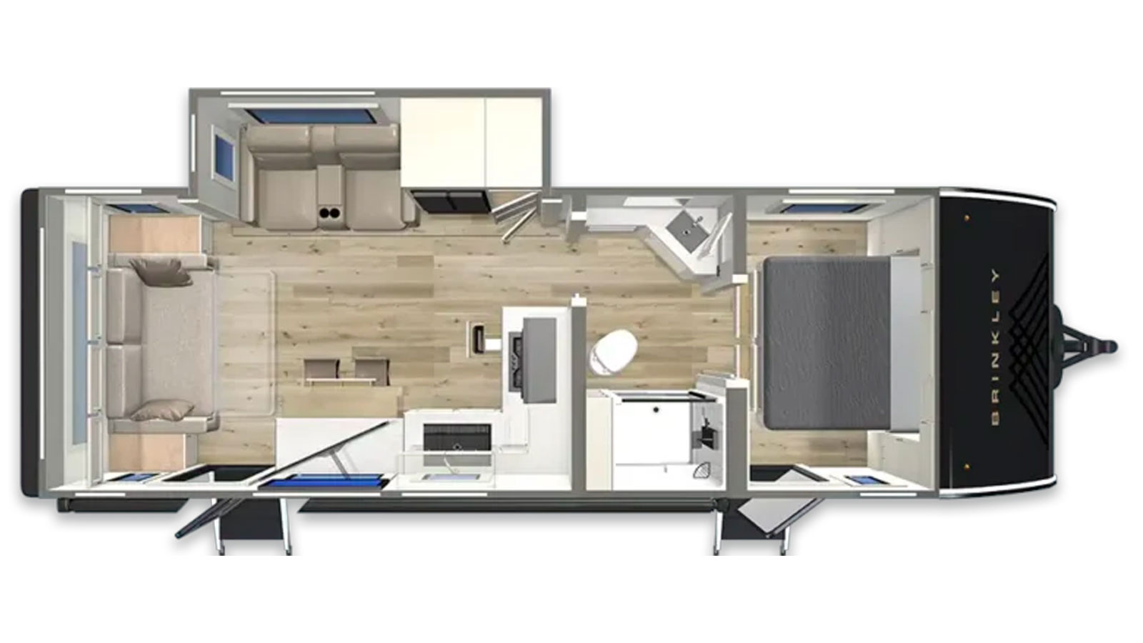 2027 BRINKLEY RV MODEL IX 25X - Floorplan 1