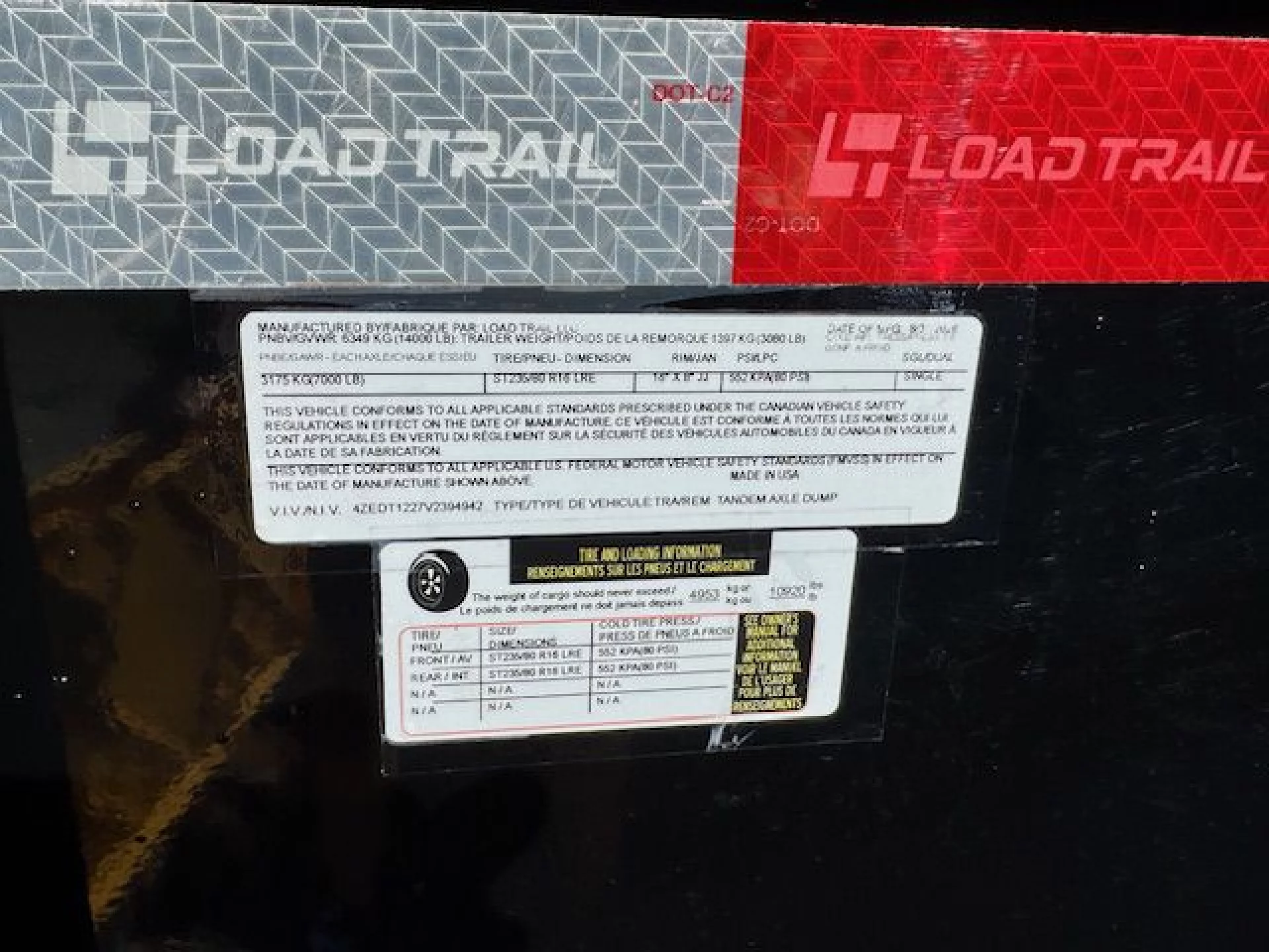 2027 LOAD TRAIL LOAD TRAIL DT122 6X12 14K - Image 8
