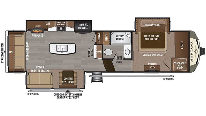 2018 Keystone Montana 3120RL - Image 2