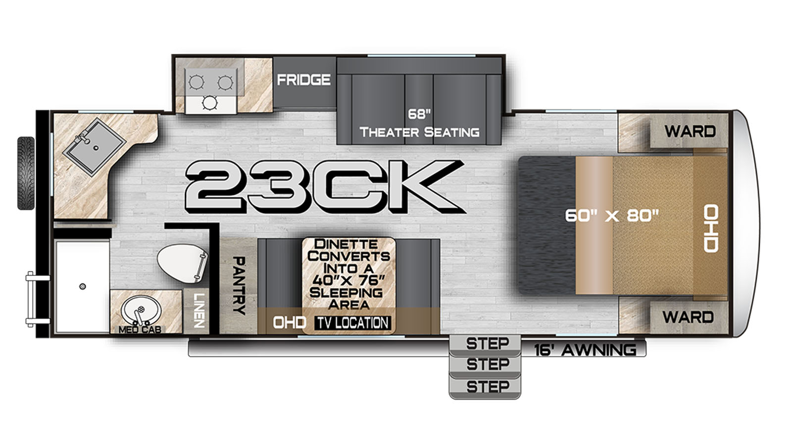 2024 NASH M23CK - Floorplan 1