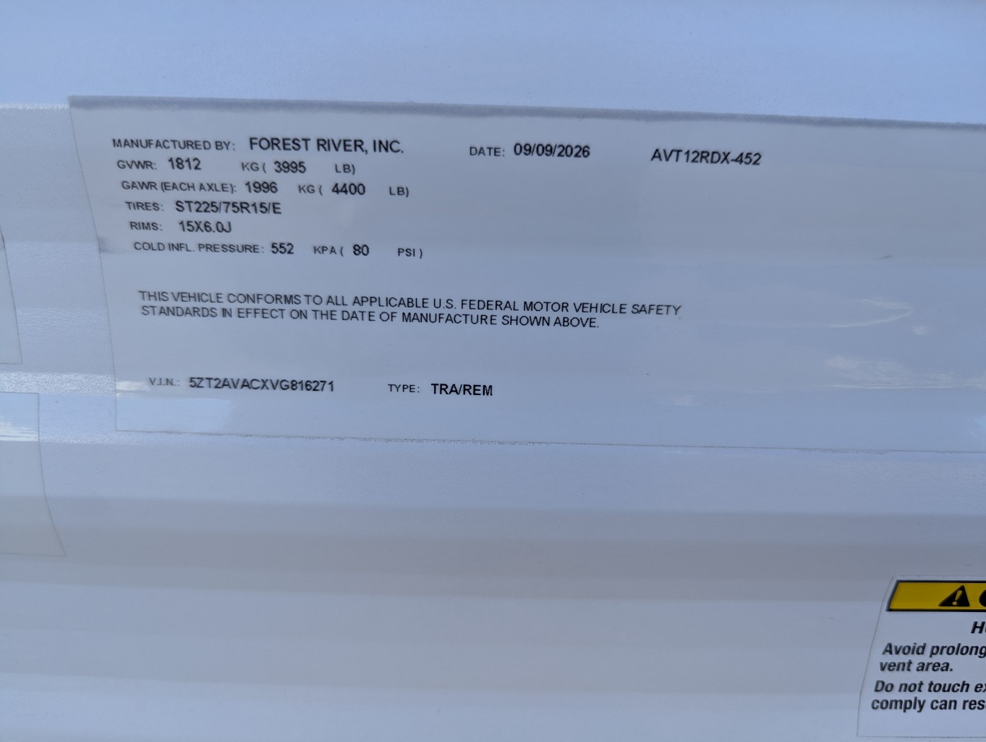 2027 Forest River Avenger LT 12RDX - Image 21
